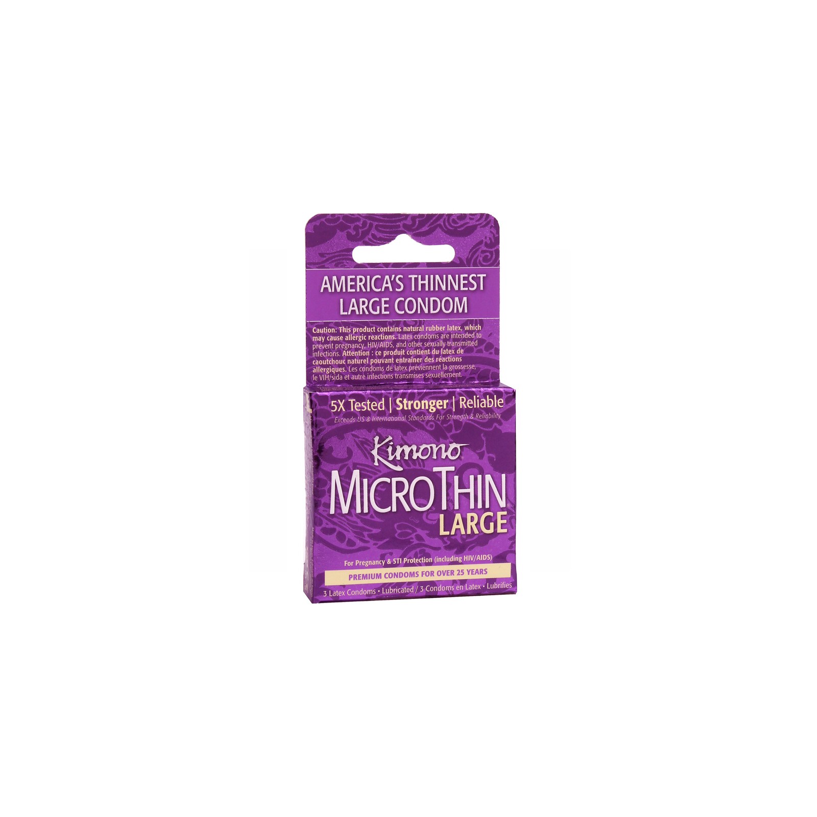 Condones Kimono Micro Thin Large para Comodidad