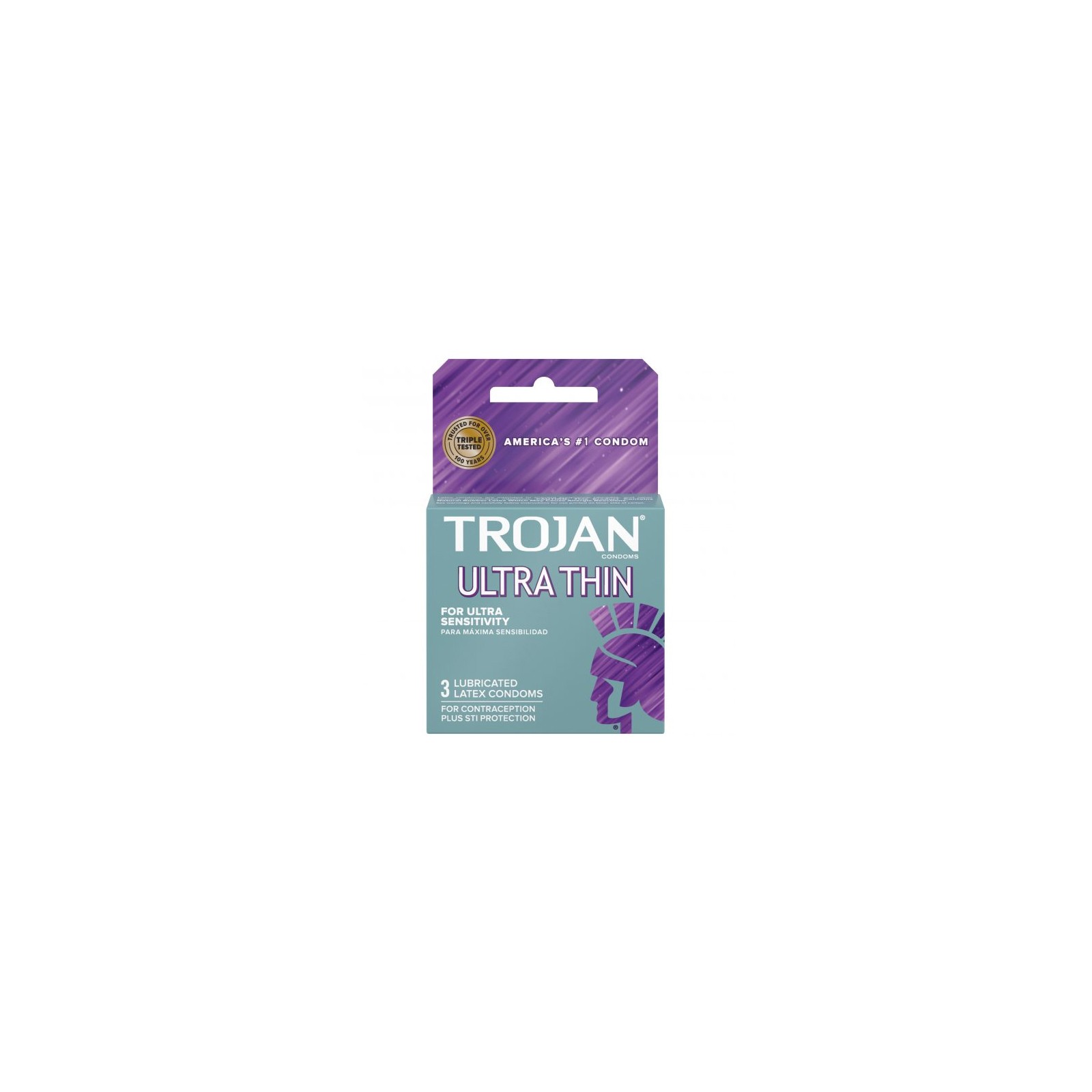 Condomes Ultra Finos Trojan para Placer Aumentado