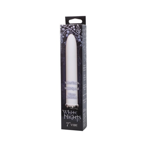 Vibrador de Velocidad Múltiple Velvet Touch White Nights