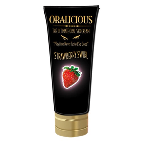 Oralicious Strawberry Oral Sex Cream for Couples