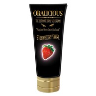 Crema Oralicious Sabores Fresa para Parejas