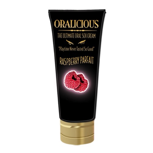 Oralicious Raspberry Flavor Cream for Intimate Play