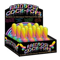 Rainbow Cock-Pops Display