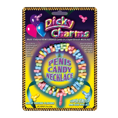 Dicky Charms Candy Necklace - Fun and Flirty Treat