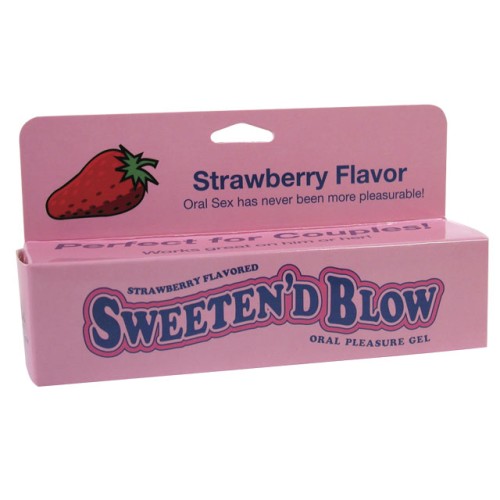 Sweeten'd Blow Strawberry Oral Gel - Unique Flavor