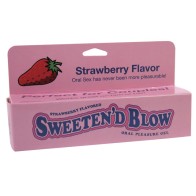 Gel Oral Sweeten'd Blow Fresa - Sabor Único