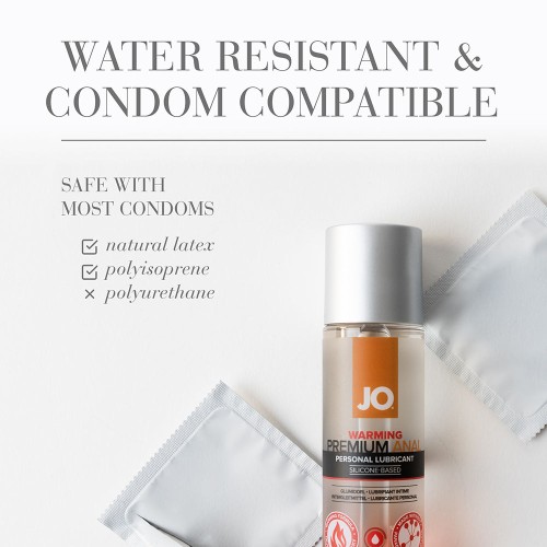 Lubricante Anal Calentador JO Premium para Placer Mejorado