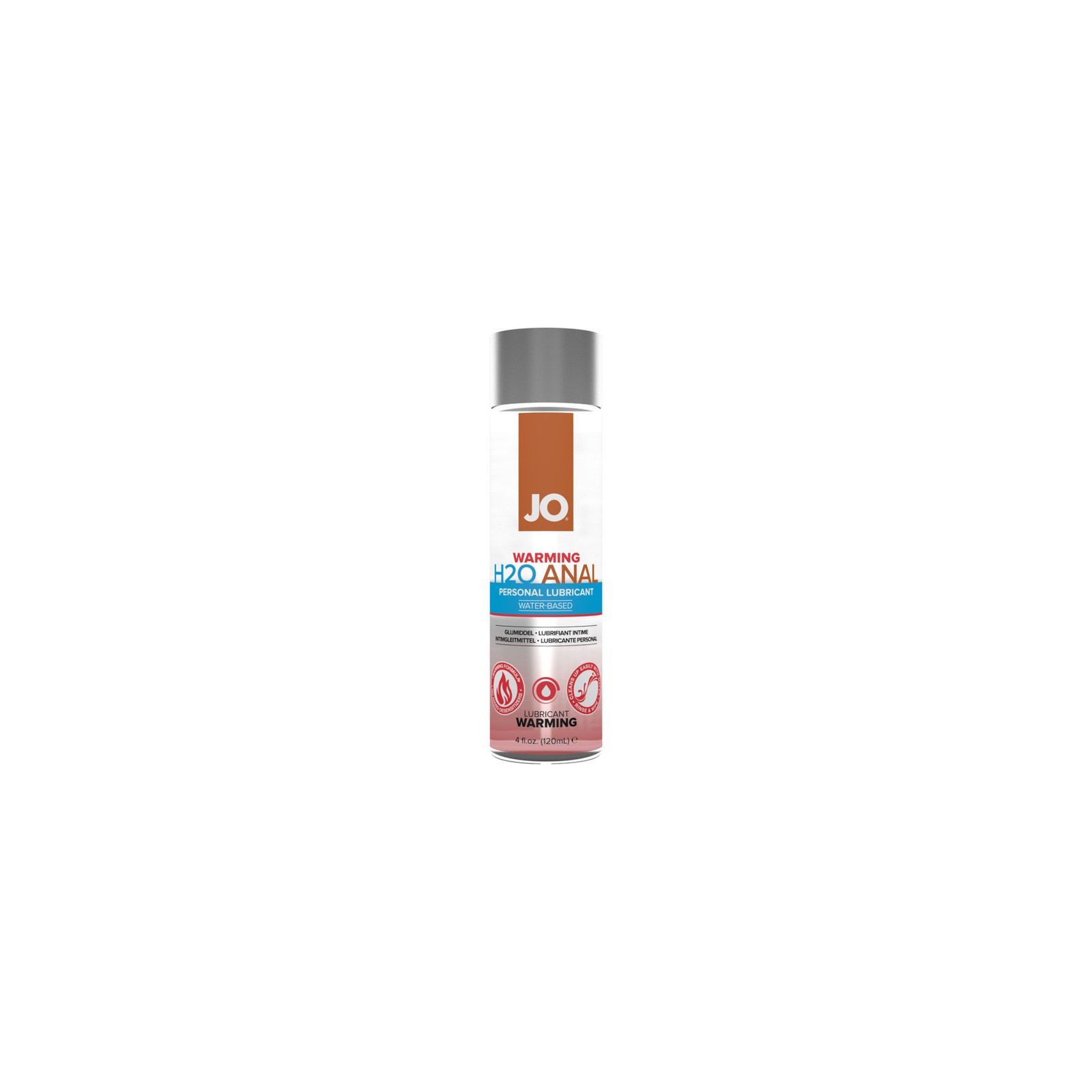 JO H2O Anal Warming Water-Based Lubricant