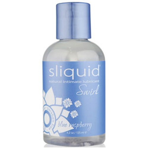 Lubricante Sliquid Swirl Sabor Frambuesa Azul