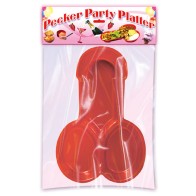 Plato para Fiesta Pecker - Accesorio Divertido para Fiestas