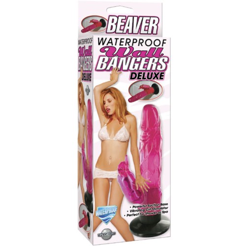 Pipedream Waterproof Wall Bangers Deluxe Beaver Vibrator