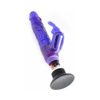 Pipedream Vibrador de Conejo Realista Waterproof Wall Bangers Púrpura