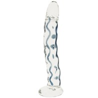 Glass Gem Dildo - Emerald