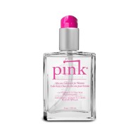 Pink Silicone Lubricant Infused with Vitamin E