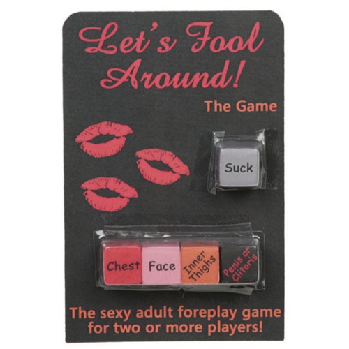 Lets Fool Around Dice Game for Couples