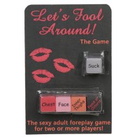 Juego de Dados Lets Fool Around para Parejas