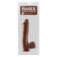 Pipedream Basix Rubber Works 10 inch Dong with Suction Cup