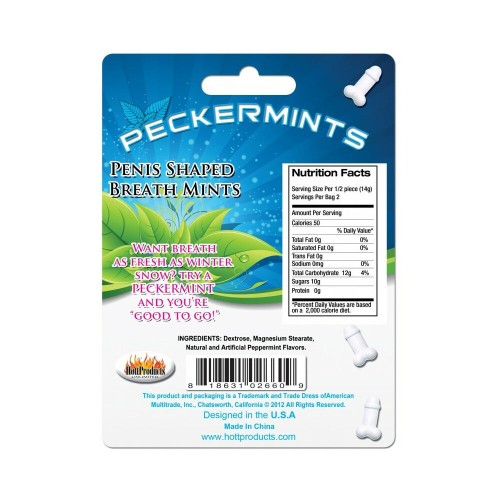 Peckermints Fun Breath Fresheners Display