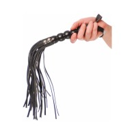 Flogger Cat-o-Nine Tails Pipedream - Negro