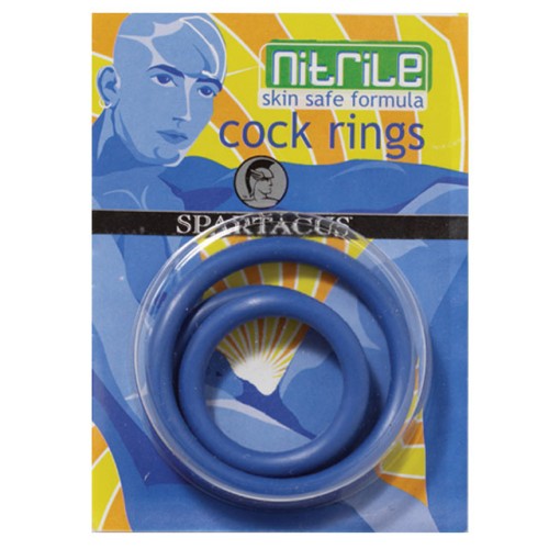 Nitrile Cock Ring Set - Flexibility and Comfort