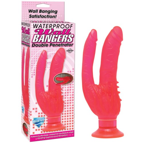 Vibrador Doble Penetrador Pipedream Wall Bangers Rosa