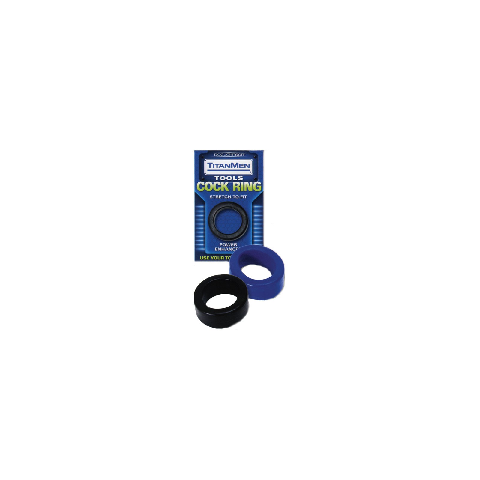 TitanMen Cock Ring Ajustable - Azul