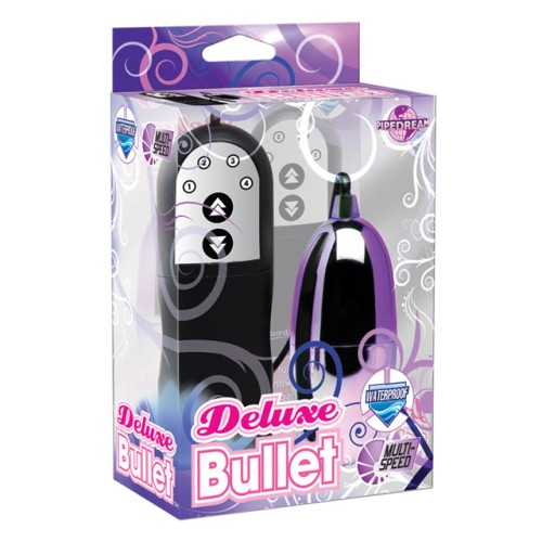 Vibrador Bullet Deluxe a Control Remoto Pipedream