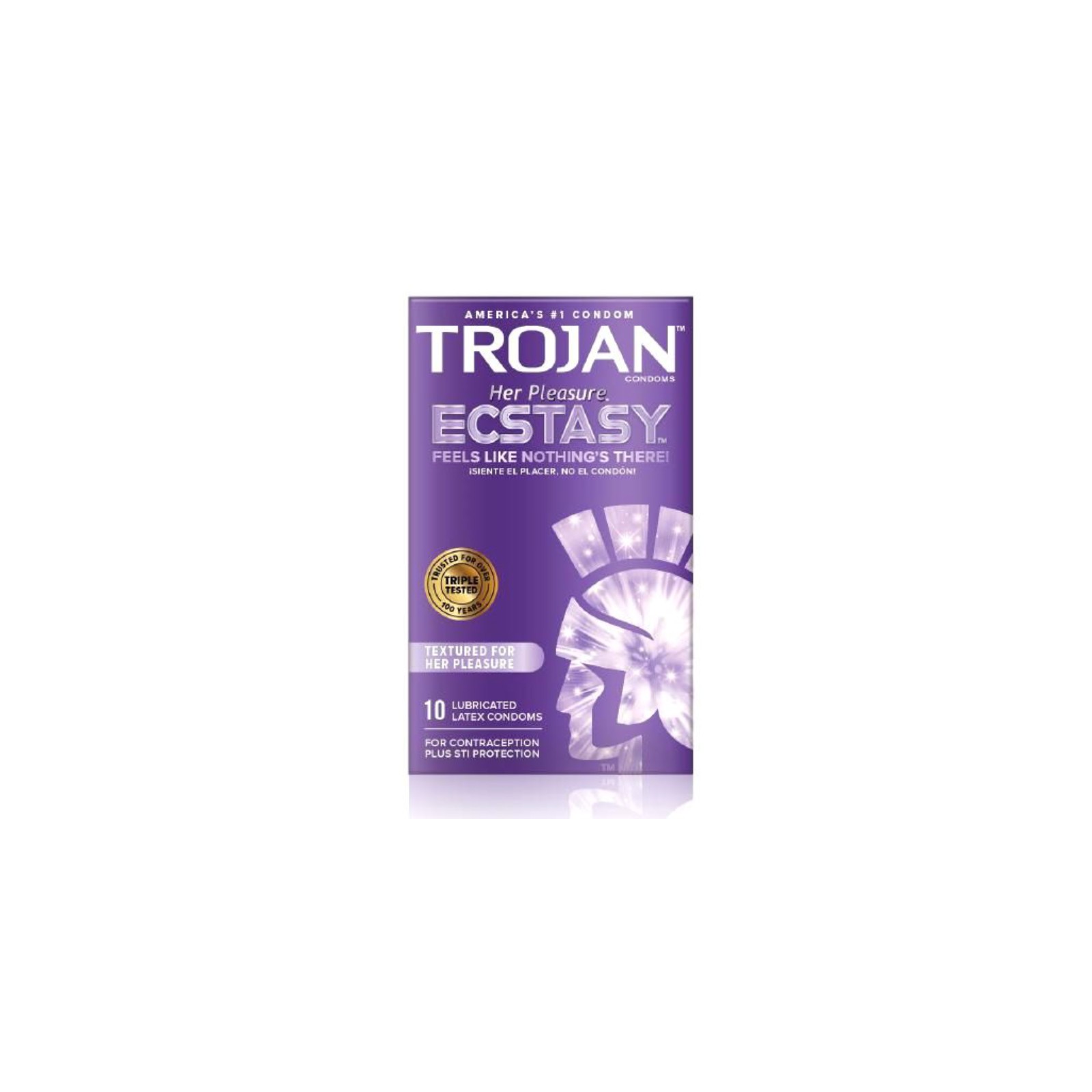 Trojan Ecstasy Her Pleasure Condoms - Natural Comfort