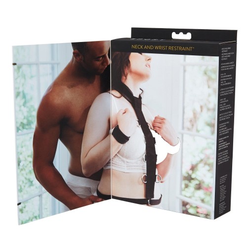 Sportsheets Adjustable Neck & Wrist Restraints - Control and Pleasure