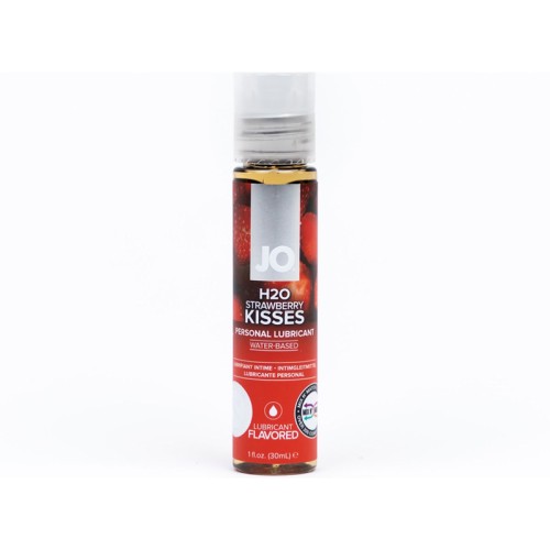 JO H2O Strawberry Kisses Flavored Lubricant 1 oz.