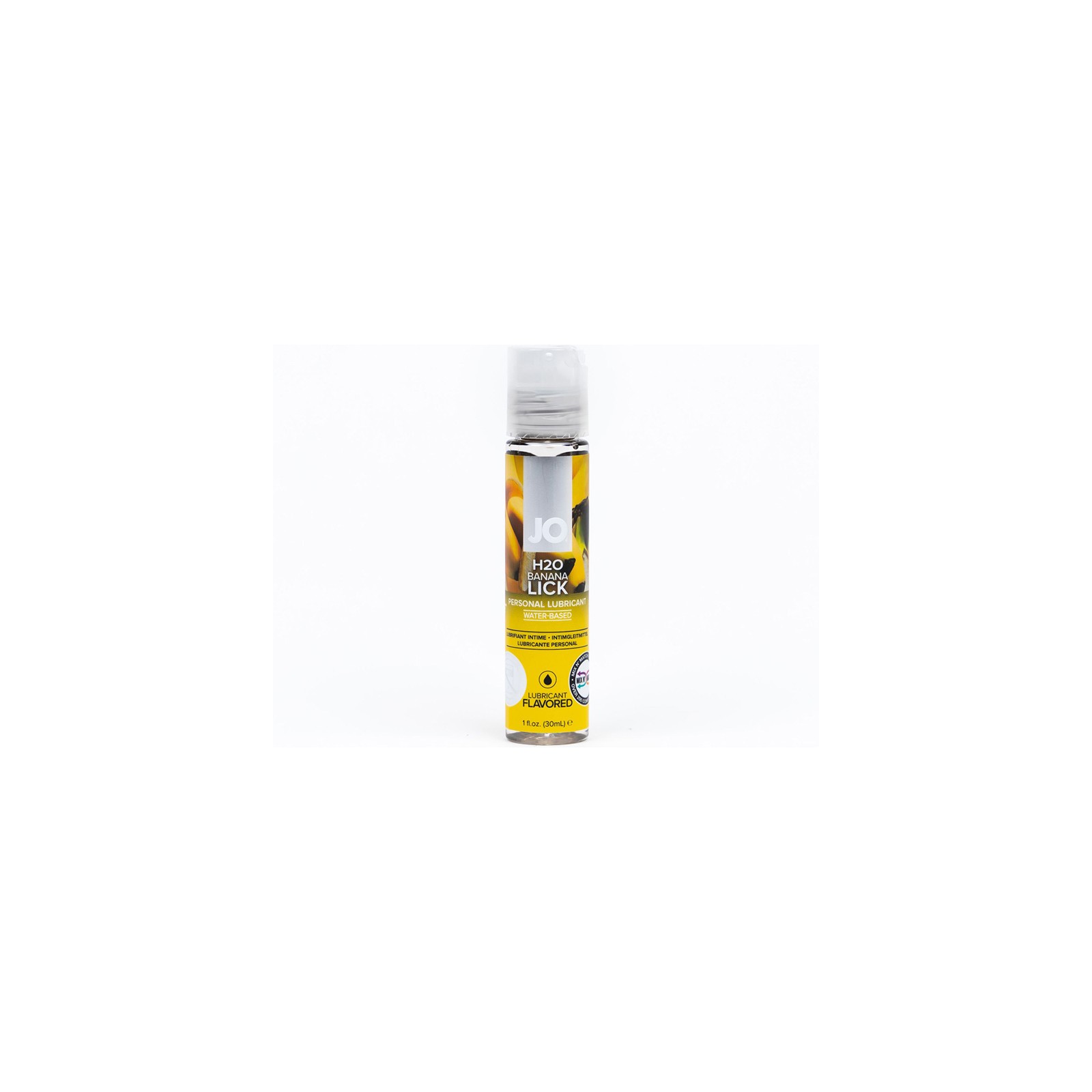 JO H2O Banana Lick Flavored Water-Based Lubricant - 1 oz.