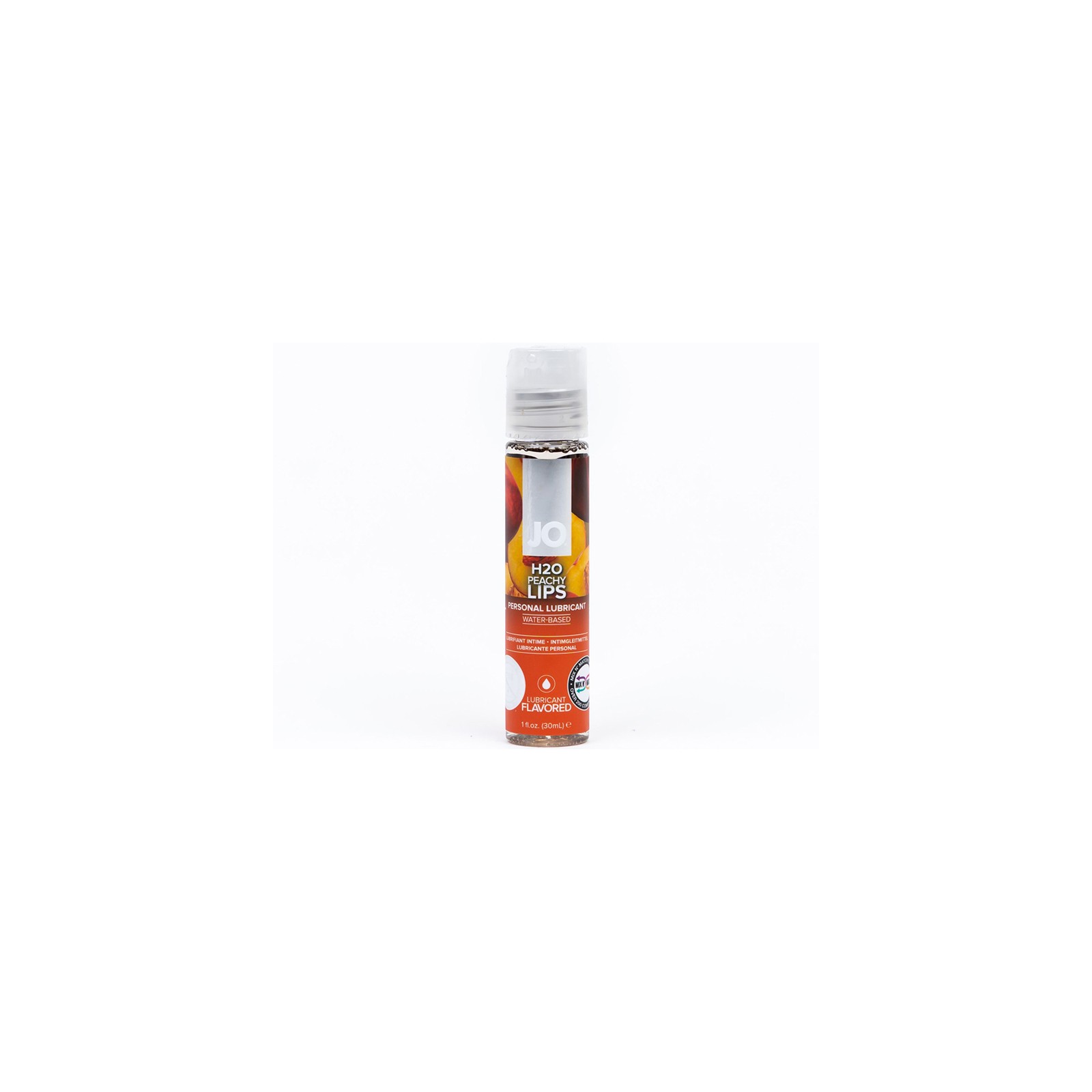 JO H2O Peachy Lips Flavored Water-Based Lubricant