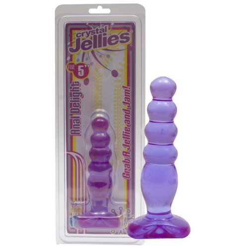 Crystal Jellies Anal Delight Purple for Ultimate Pleasure