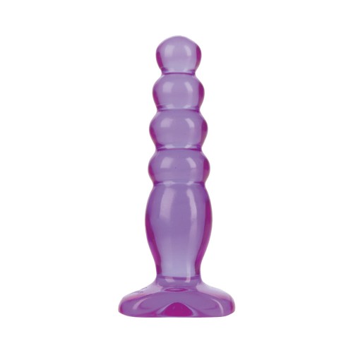 Cristal Jellies Anal Delight Púrpura para Placer Supremo