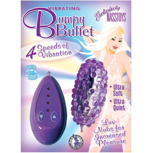 Vibrating Bumpy Bullet Purple - Ultimate Pleasure