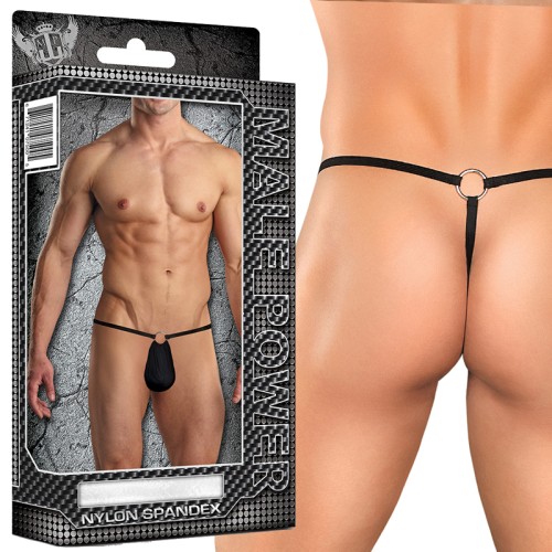 Male Power G-String with Front Ring