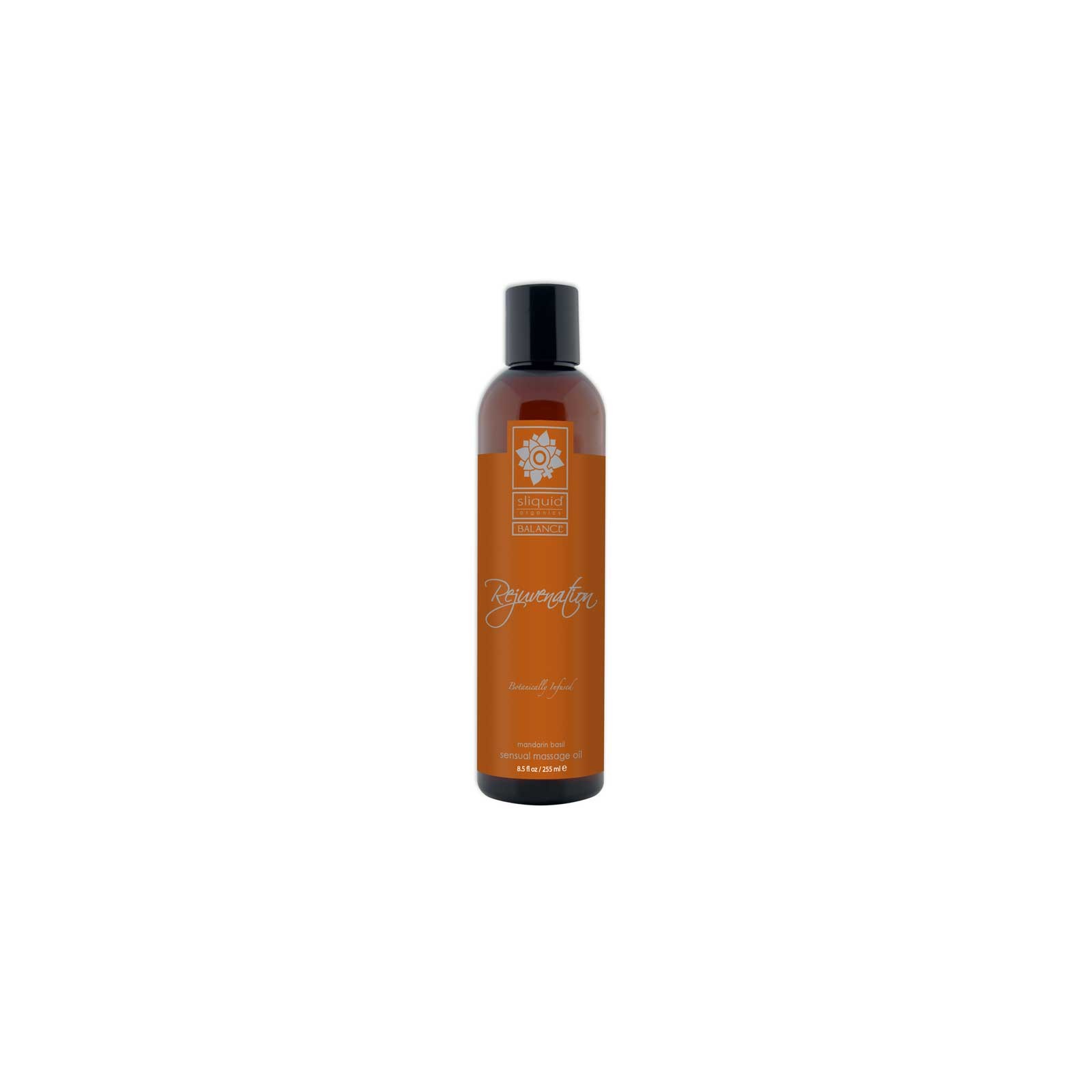 Aceite de Masaje Orgánico Sliquid Balance Rejuvenation Mandarina Albahaca 8.5oz