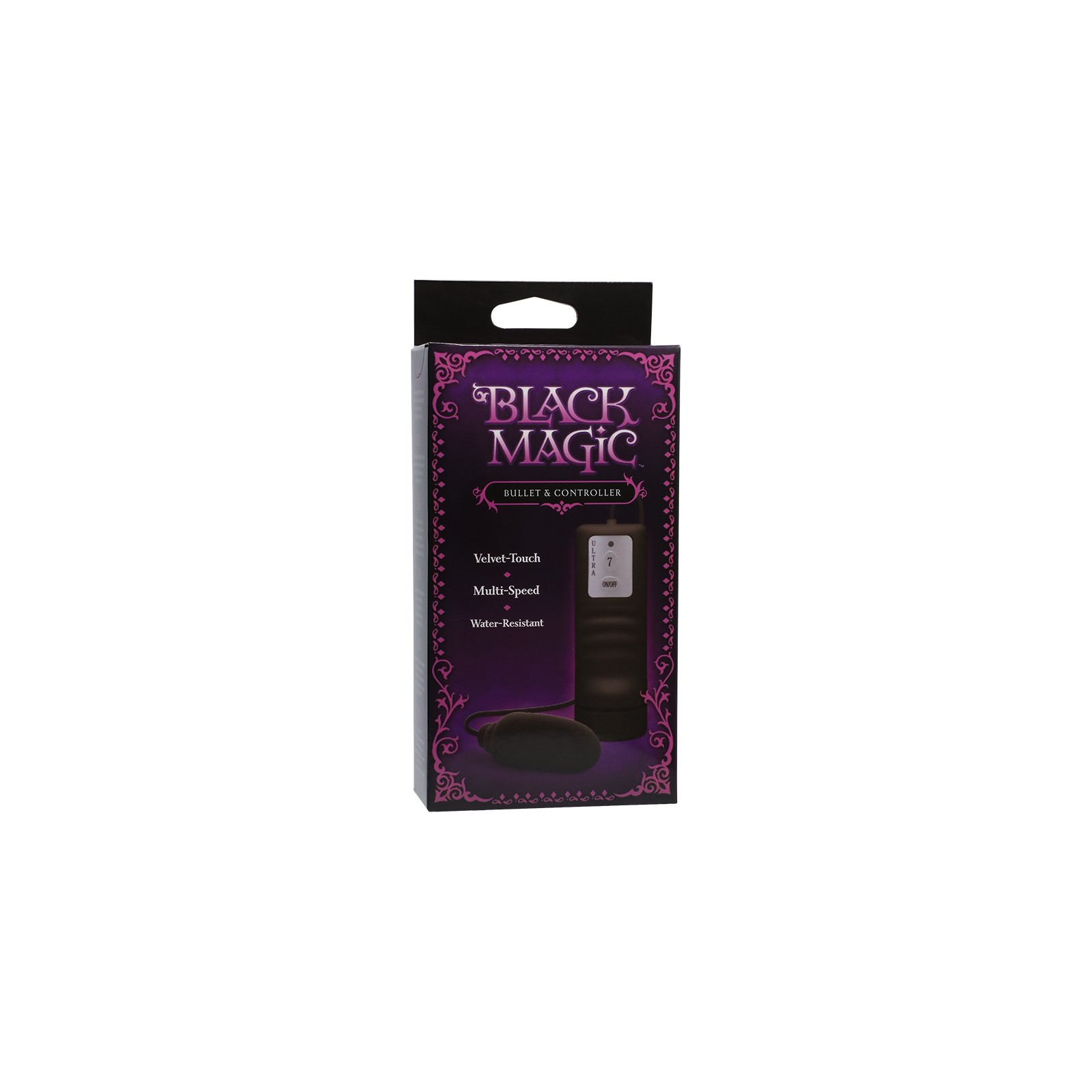 Black Magic Bullet Vibrator with Controller