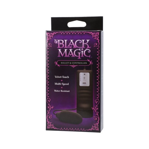 Vibrador Black Magic Bullet con Controlador