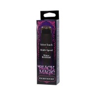 Black Magic Pocket Rocket Massager - Waterproof