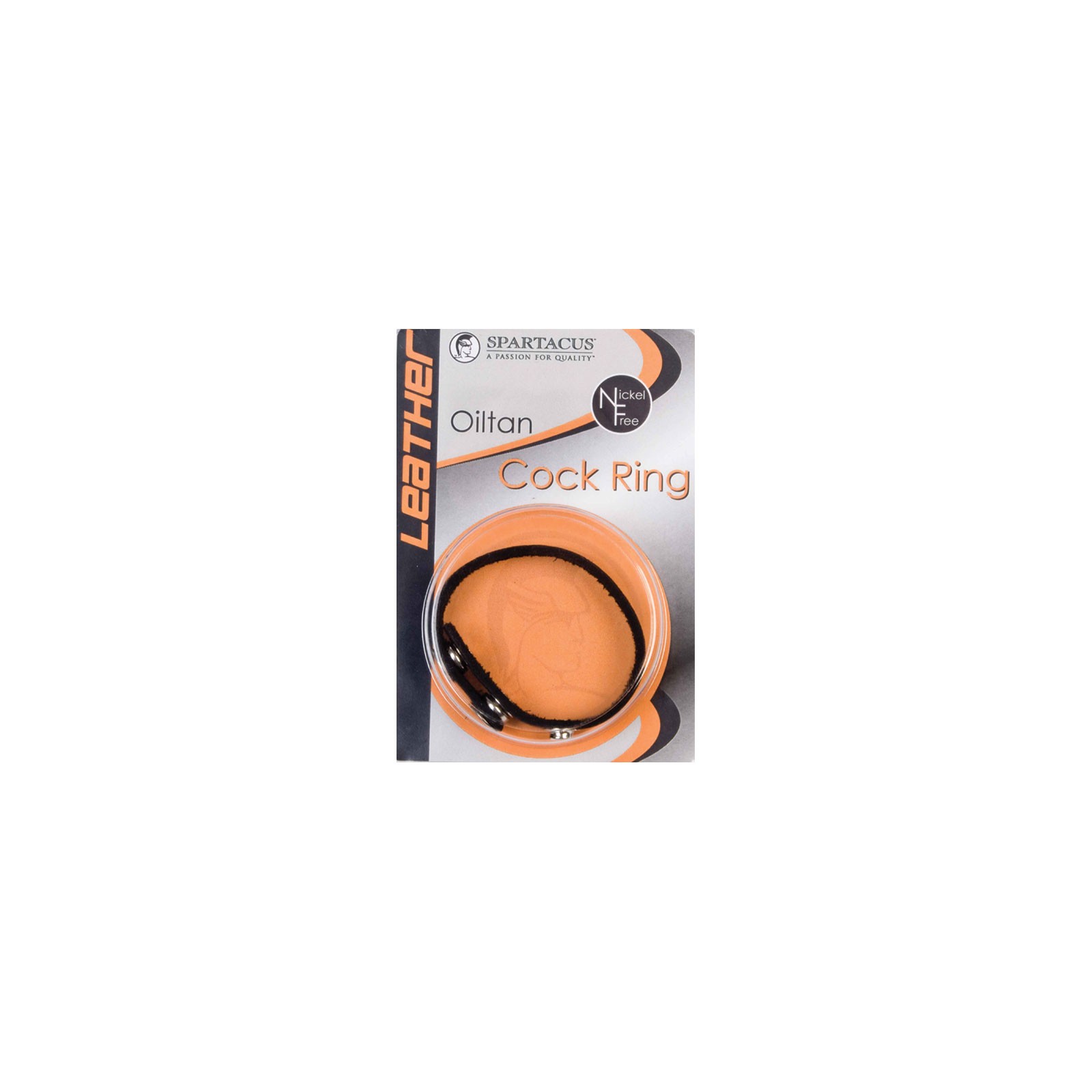 Spartacus Leather Oiltan Cock Ring for Enhanced Pleasure