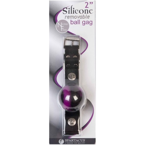 Spartacus Removable Silicone Ball Gag