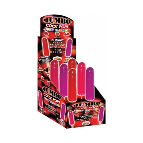 Jumbo Cock Pops - Paletas Divertidas con Sabor