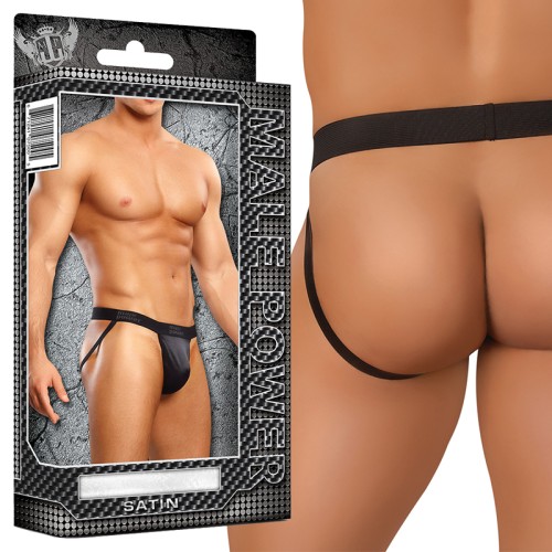 Jock Strap L/XL de Satén y Lycra Male Power