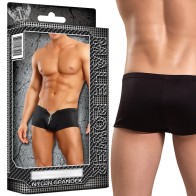 Male Power Zipper Shorts L/XL - Stylish Men's Underwear