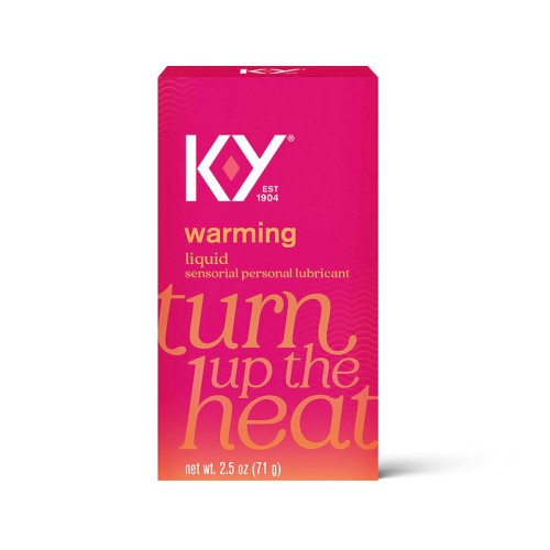 K-Y Lubricante Personal Líquido Térmico 2.5 oz.