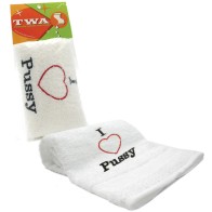 I Heart Pussy Towel