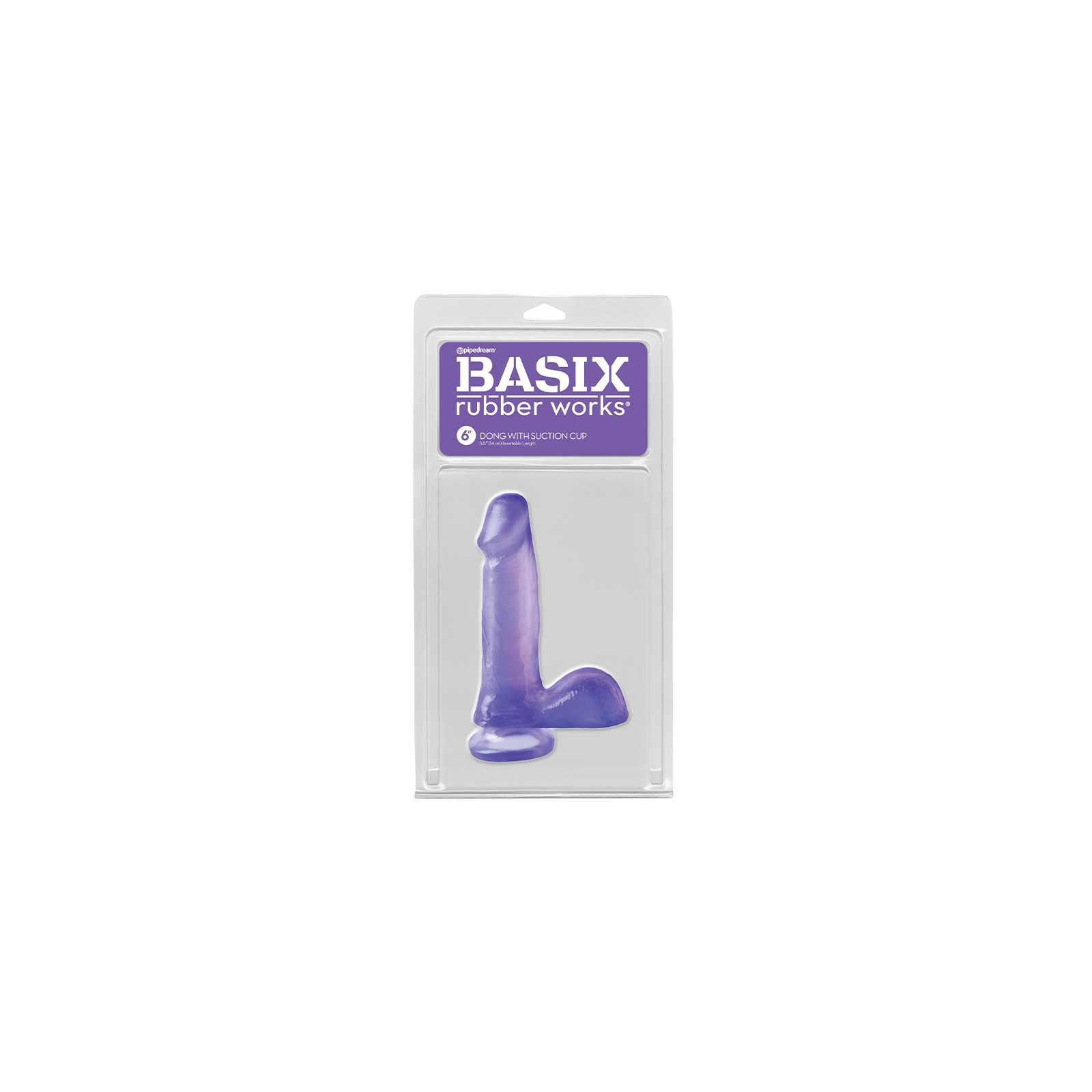 Pipedream Basix 6 Inch Dong with Strong Suction Base