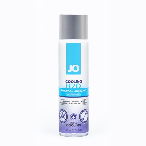 JO H2O Lubricante Hidratante Enfriador a Base de Agua 4 oz.