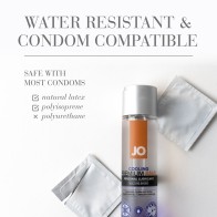 JO Lubricante Anal Premium Cooling a Base de Silicona 2 oz - Máximo Confort